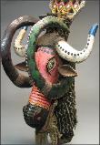 Bamana marionette head - Sigi Kun